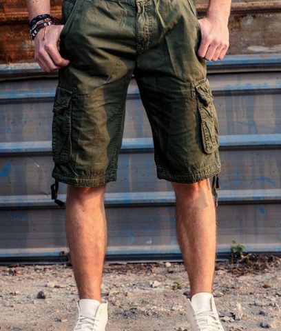 Quần shorts túi hộp đẹp