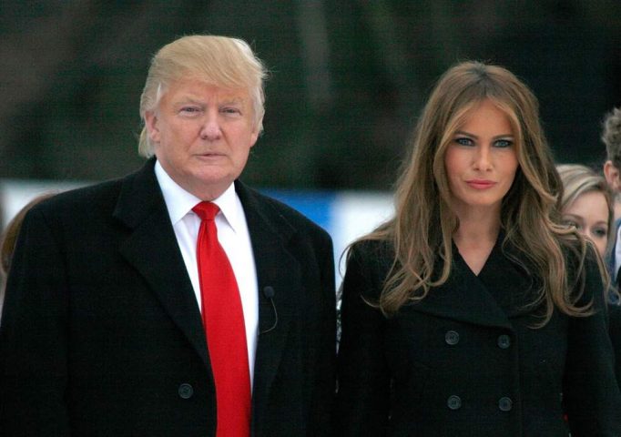 Donal Trump và vợ