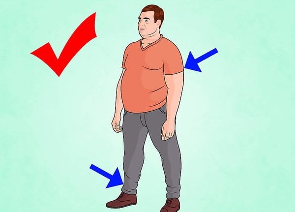 cách chọn áo thun nam cho người béo mập