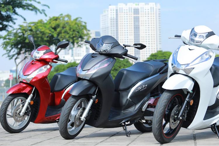 Bảng giá xe máy Honda tại Hà Nội và TP Hồ Chí Minh