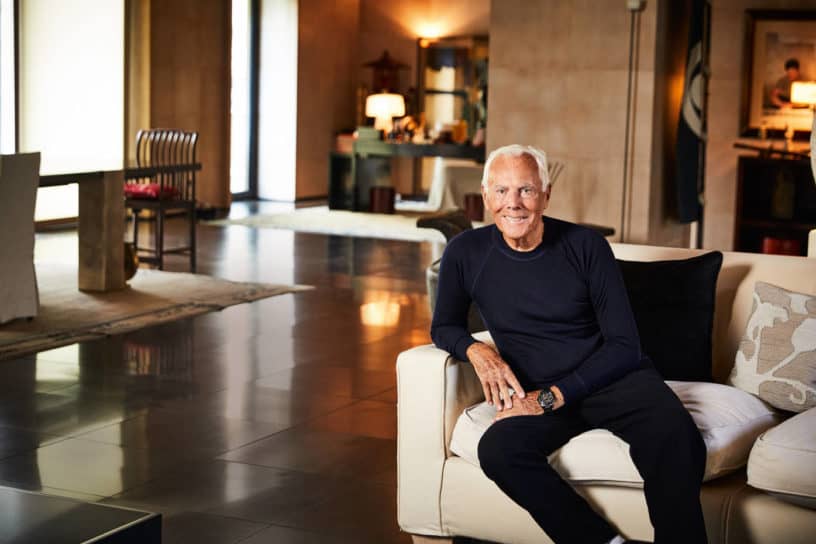 Giorgio Armani, chủ sở hữu đế chế thời trang Armani
