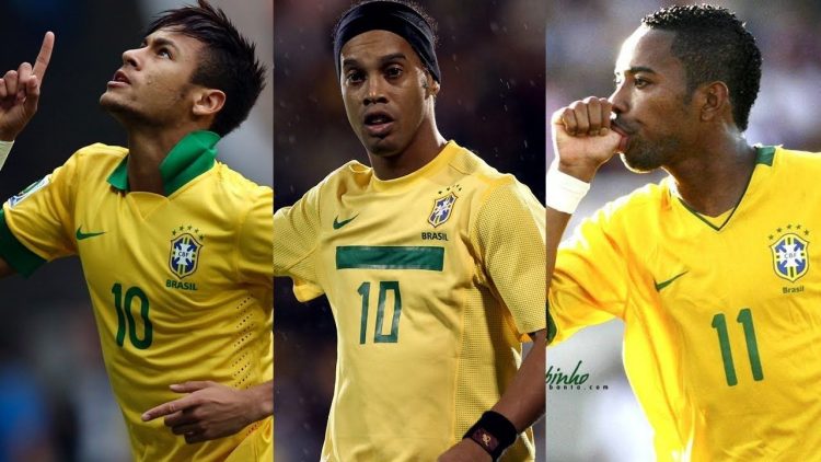 Ronaldinho Neymar Robinho