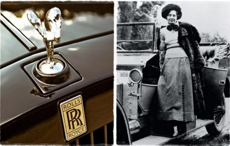 Bí ẩn phía sau người phụ nữ trên logo hãng xe Rolls-Royce đình đám