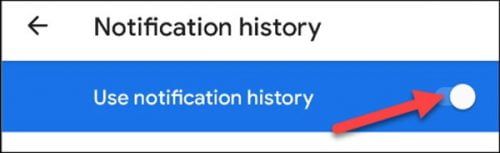Cách xem lại lịch sử thông báo đã xóa trên Android
