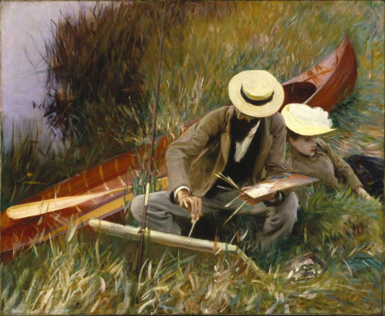 John Singer Sargent (1856–1925), An Out-of-Doors Study (c 1889