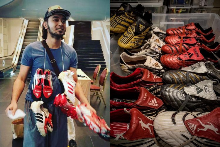 bo su tap giay david beckham cua duong tran vu