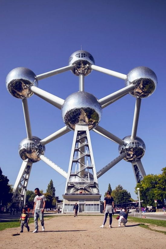 Bảo tàng độc đáo Atomium – Brussels, Bỉ