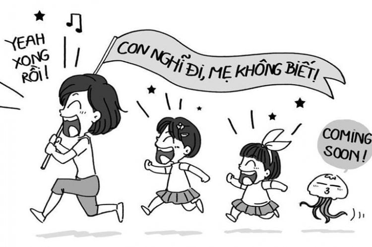 con nghi di me khong biet