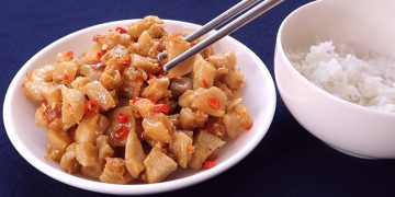 Cách làm món tóp mỡ cháy tỏi nước mắm ớt vàng giòn siêu ngon