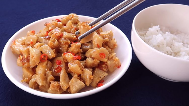 Cách làm món tóp mỡ cháy tỏi nước mắm ớt vàng giòn siêu ngon