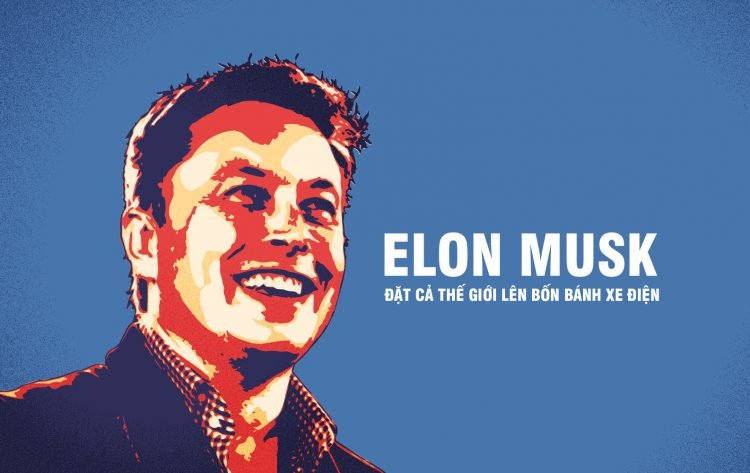 review sach Elon Musk đặt cả thế giới lên bốn bánh xe điện