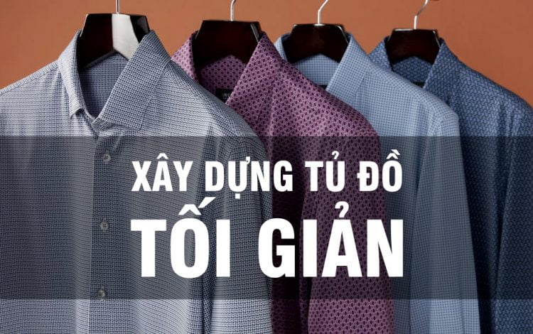 xây dựng tủ quần áo tối giản