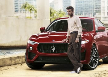 David Beckham Maserati