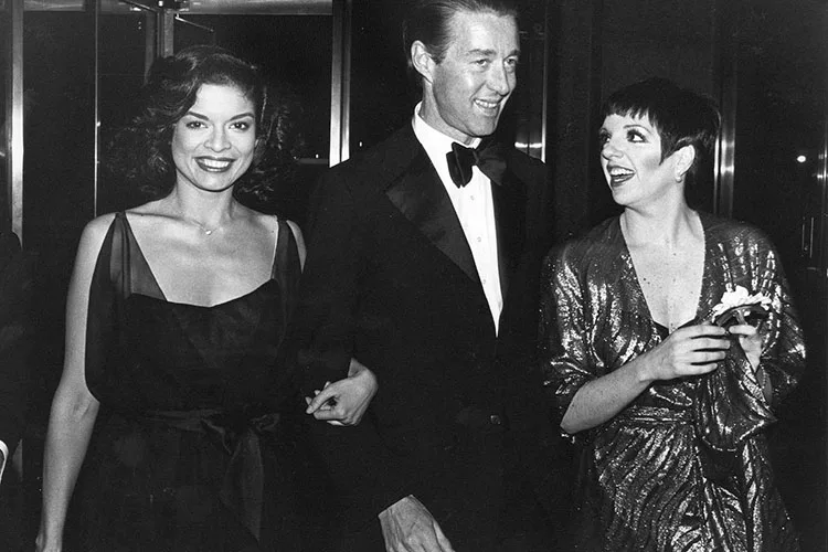 Bianca Jagger, Halston và Liza Minelli