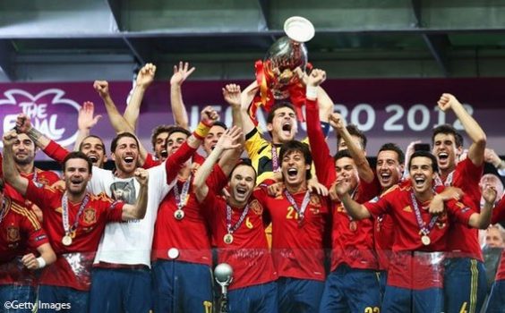 Đức và Tây Ban Nha cùng nắm giữ kỷ lục 3 lần đăng quang tại Euro