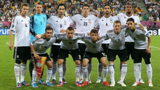 Người Đức góp mặt ở nhiều trận đấu nhất tại Euro