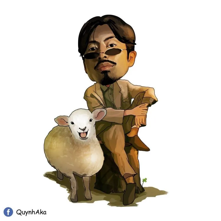 Ảnh vẽ Đen Vâu