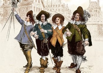 review sách ba người lính ngự lâm