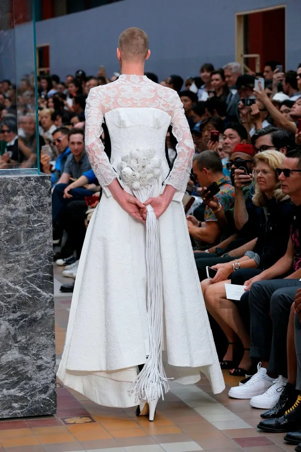 menback suit Thom Browne 2018