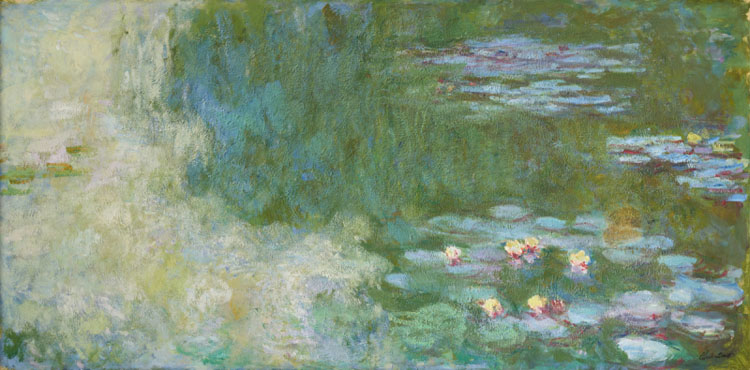 Claude Monet, Le Bassin aux Nymphéas, 1919–20.