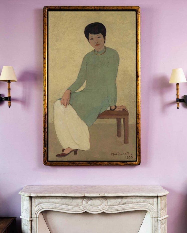 Portrait de Mademoiselle Phuong Chân dung của cô Phương