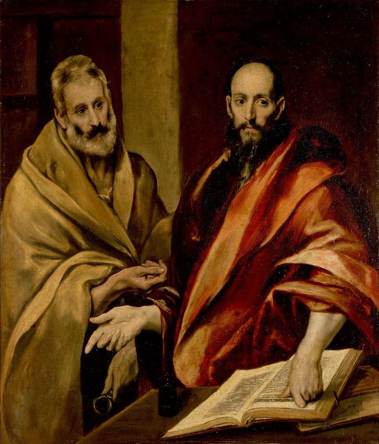 Saint Peter and Saint Paul by El Greco (1592)