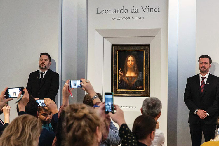 Bức tranh Salvator Mundi của Leonardo da Vinci