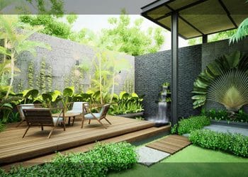 Hạng mục chính của thiết kế sân vườn tiểu cảnh