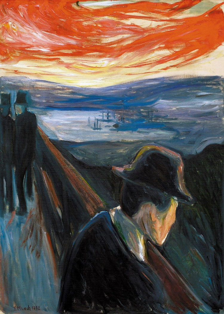 Edvard Munch, Sick Mood at Sunset
