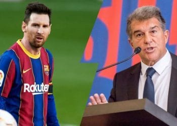 Joan Laporta Lionel Messi