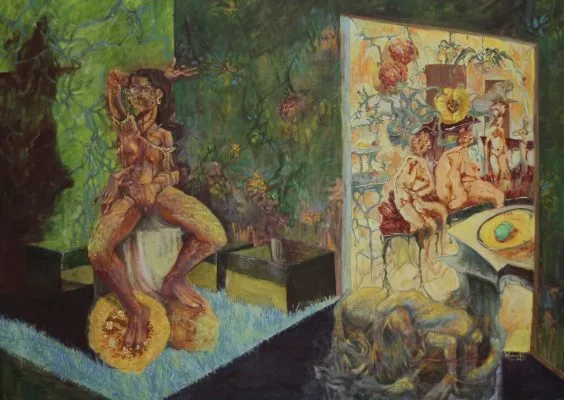 Monserrat Palacios El primer alimento, 2019 Nawwa Galería