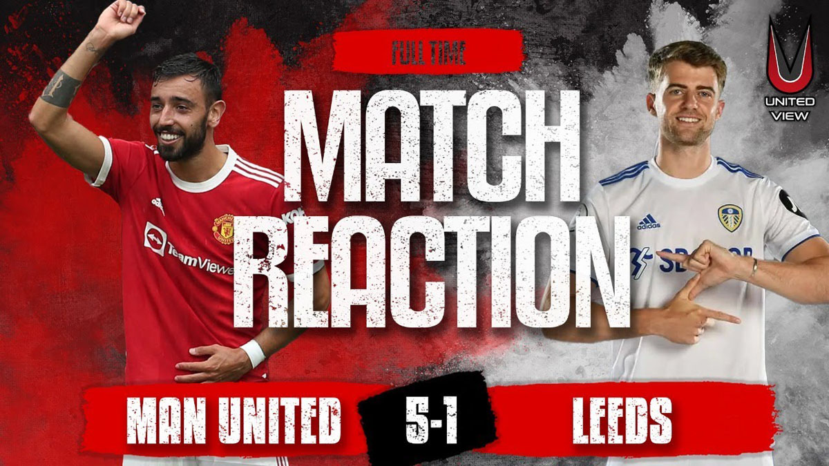 đánh giá trận MU Leeds United