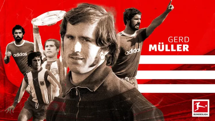 huyền thoại bóng đá Gerd Muller
