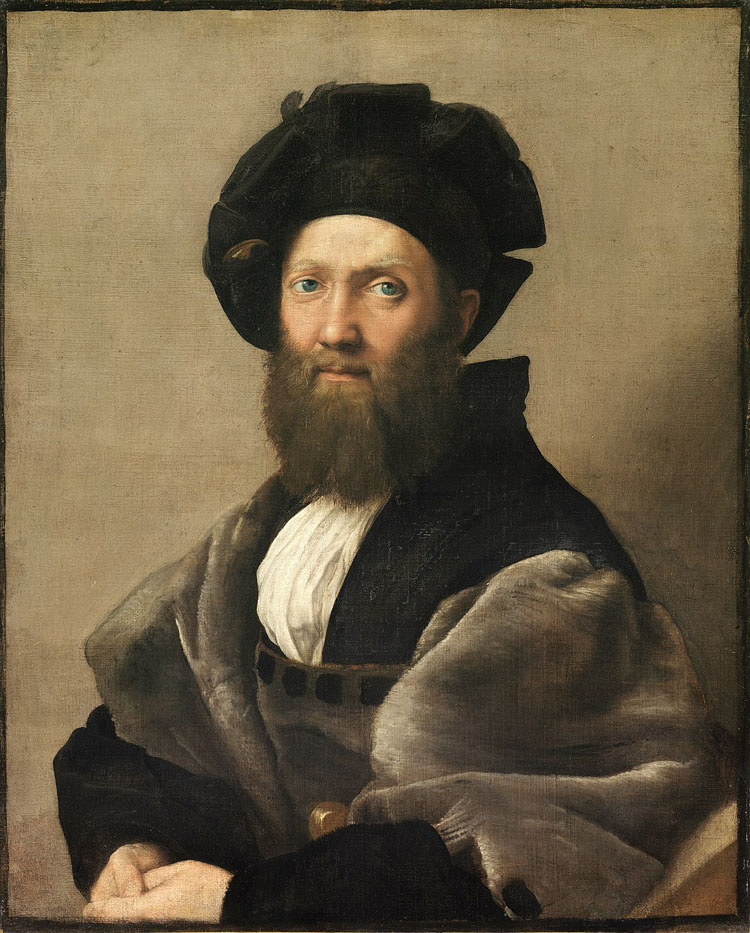 tranh chân dung Portrait of Baldassare Castiglione