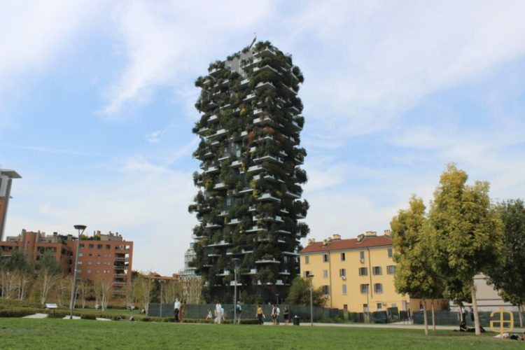 Tòa nhà Bosco Verticale tại Milan, Ý