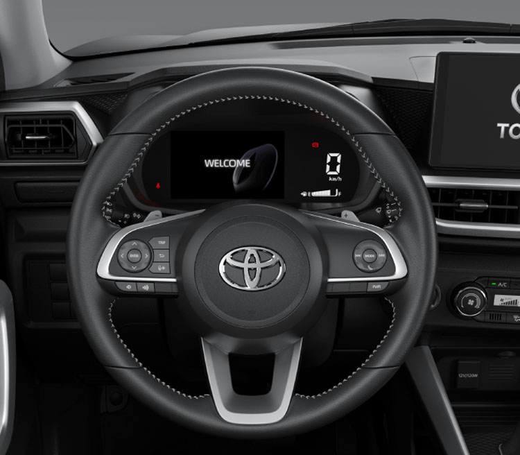 nội thất Toyota Raize