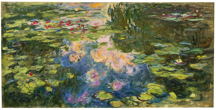 Claude Monet, Le Bassin aux nymphéas (1917)