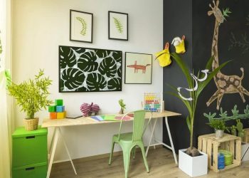 Trang trí góc học tập