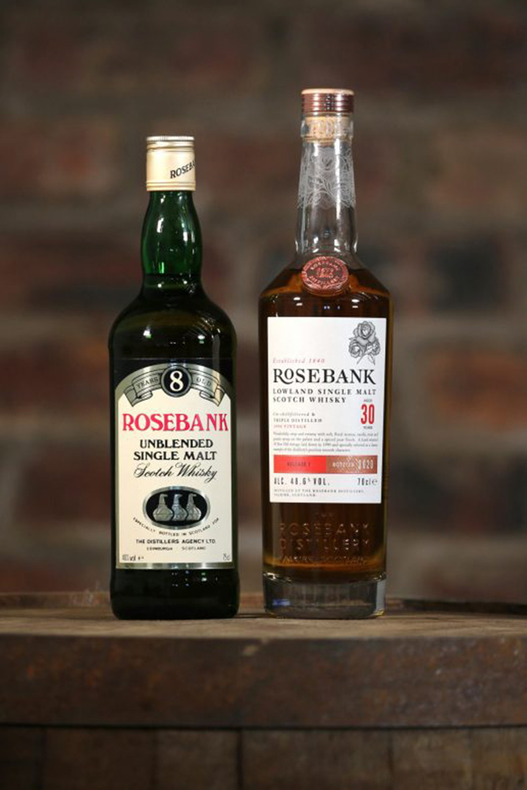 Whisky Rosebank Now and Then