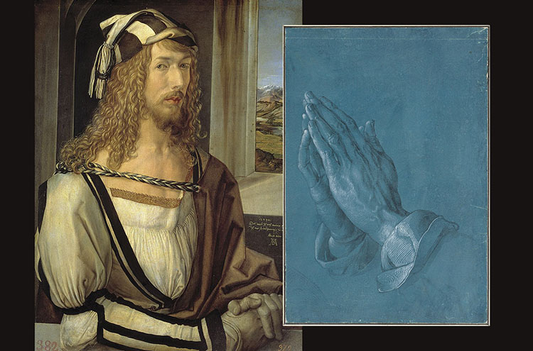 Bức tranh Đôi bàn tay nguyện cầu của Albrecht Dürer
