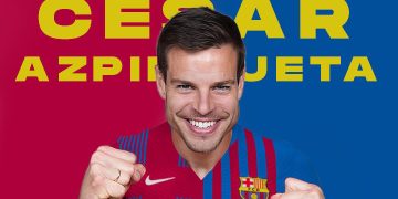 Cesar chuyển tới Barcelona