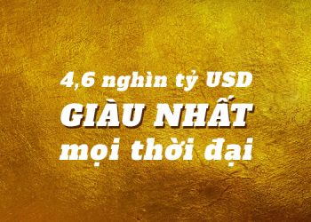Những người giàu nhất lịch sử nhân loại
