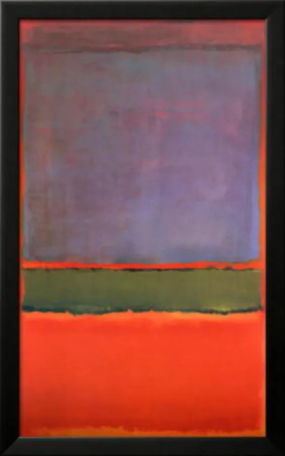 Bức tranh đắt nhất thế giới No. 6 (Violet, Green and Red) – Mark Rothko