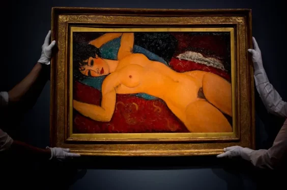 Bức tranh đắt nhất thế giới Nu couché – Amedeo Modigliani