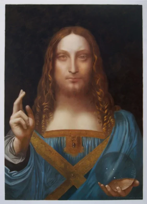 Bức tranh đắt nhất thế giới Salvator Mundi – Leonardo da Vinci