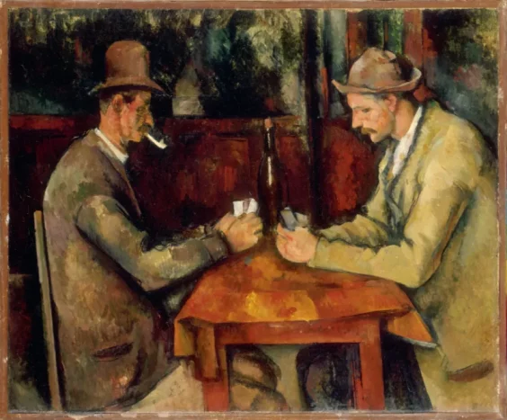 Bức tranh đắt nhất thế giới The Card Players – Paul Cézanne
