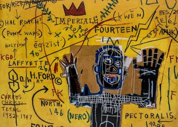Jean-Michel Basquiat, All Colored Cast I (1982)