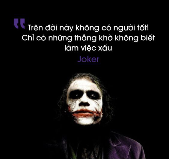 Những câu nói của Joker