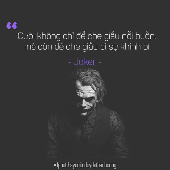 Những câu nói hay của Joker