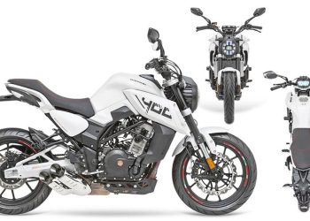 Naked bike Motobi DL 400 2022